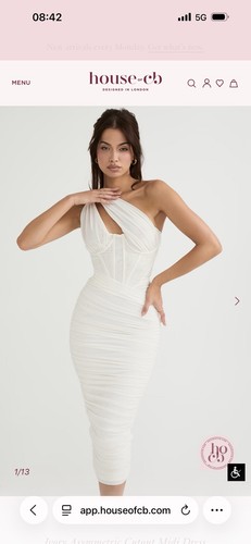 House ivory asymmetric - house,