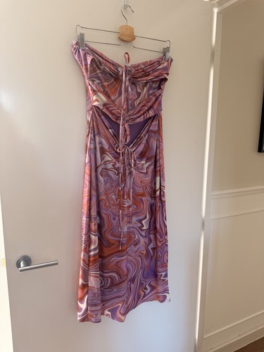 House strapless midi - strapless,