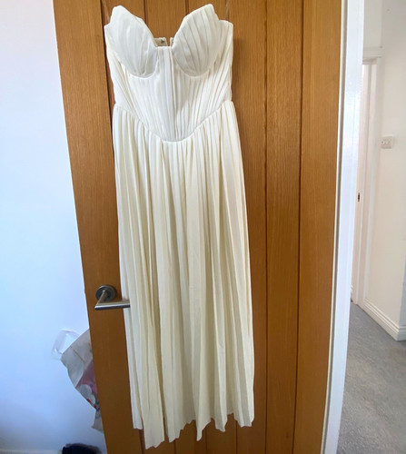 House strapless pleated - of, cb
