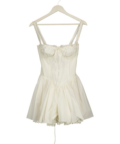House pietra white dress - cb,