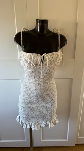 House allie white floral - cb,