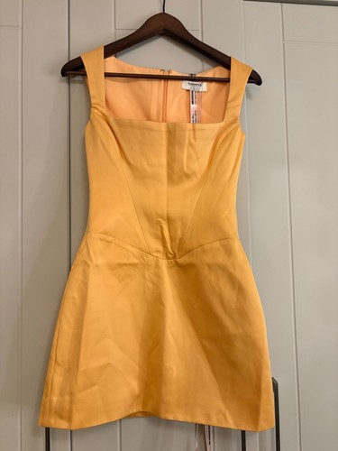 House orange mini dress - cb,
