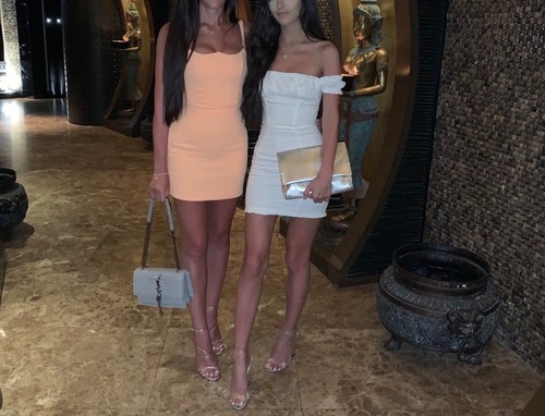 House orange dress - orange,