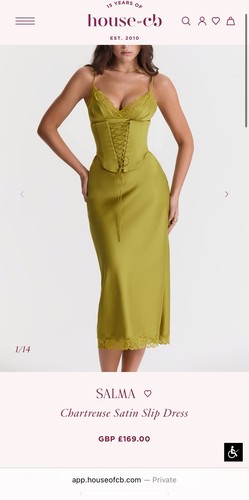 Green house dress size - of, cb