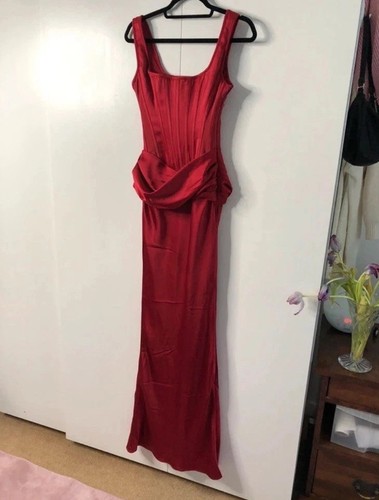 House kira red satin - of,