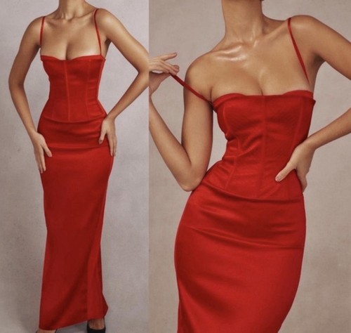House red maxi dress - maxi,